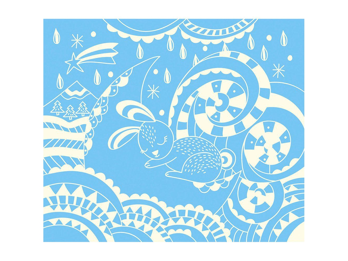 Janod Scratch Art Glow In The Dark