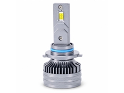 Lâmpada Led Para Farol Automóvel H3 130w Csp Prateada Redsea