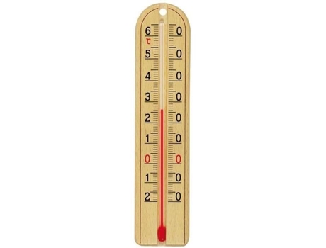 Termômetro De Madeira 22 Cm Stil