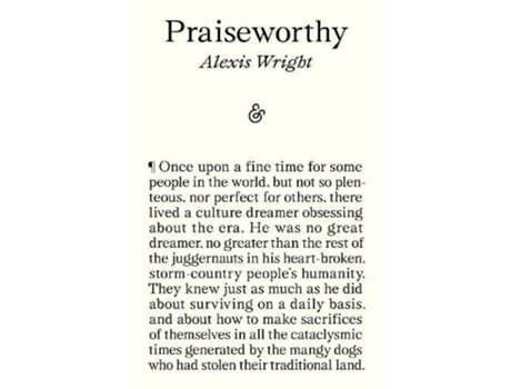 Livro Praiseworthy de Alexis Wright (Inglês)