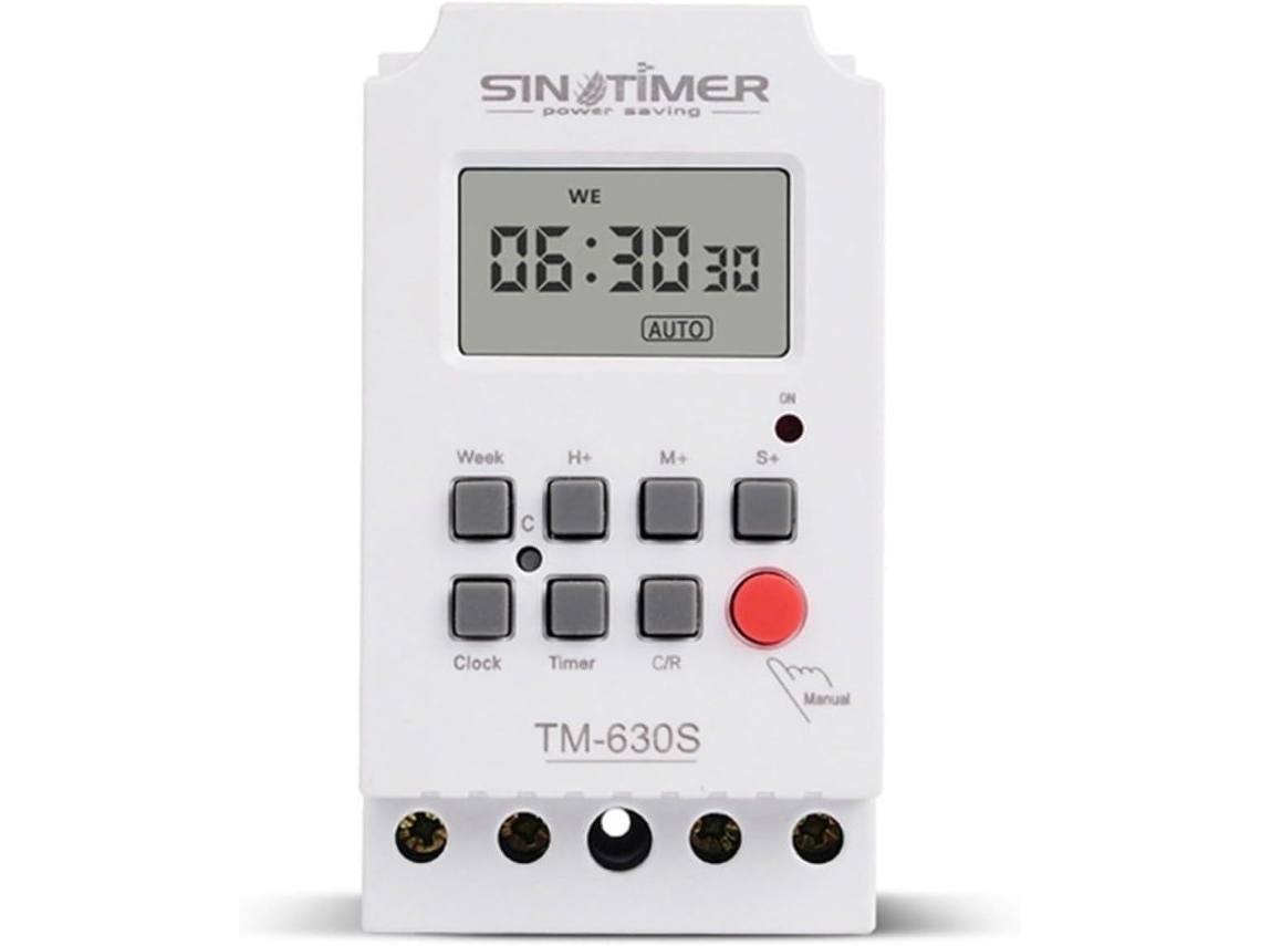 Temporizador Digital Programável De 7 Dias 12v 30a