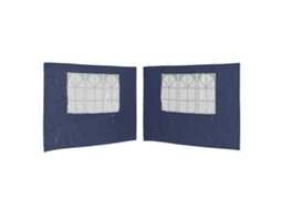 Party Tent Sidewall, Party Tent Sidewalls Vidaxl Azul Polietileno (300 X 195 Cm)