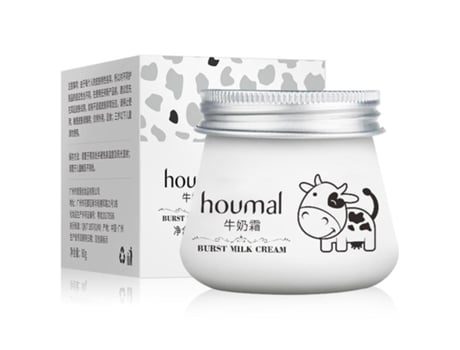 Milk Cream Hidratante E Nutritivo Creme Facial Loção Burst Milk Cream Houmai