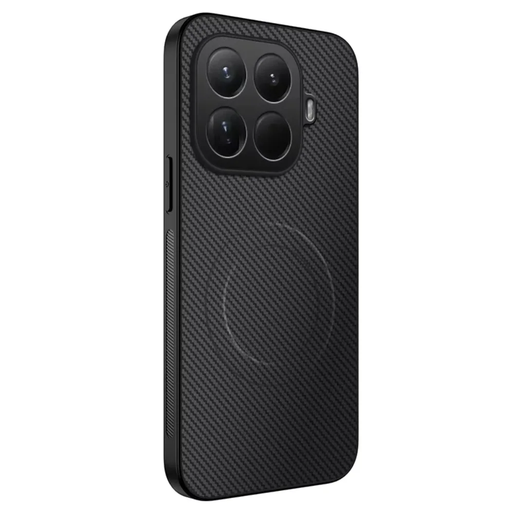(preto, Xiaomi 15t Pro) Capa De Telefone, À Prova De Choque, Carregamento Sem Fio De Sucção Magnética, Material Pctpu