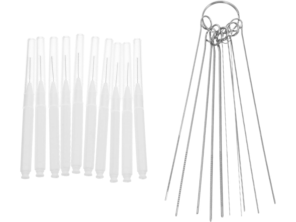Ferramentas De Limpeza Para Chuveiro Didiseaon, 20 Escovas De Nylon E Pp, Eficazes Para Remover Detritos E Manter