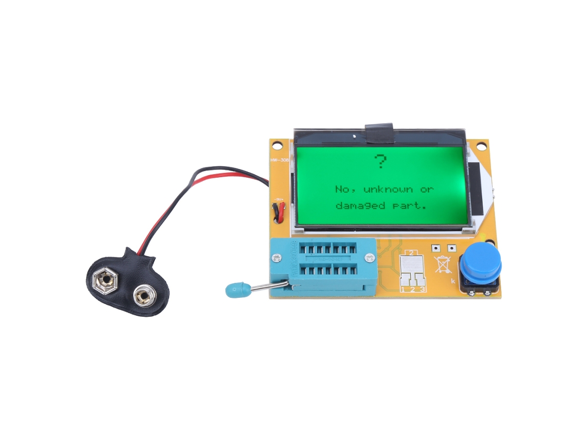 Testador De Transistores Com Capacitância E Resistência