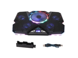 Cooler para laptop de 12 a 17,3 polegadas com 12 modos RGB Outros