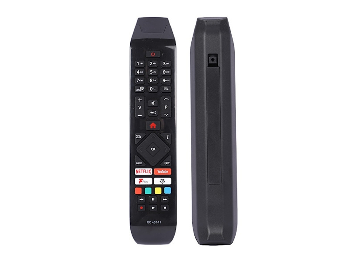 Controle Remoto Substituto Compatível Com Universal Tv Hitachi Rc43141 30100945