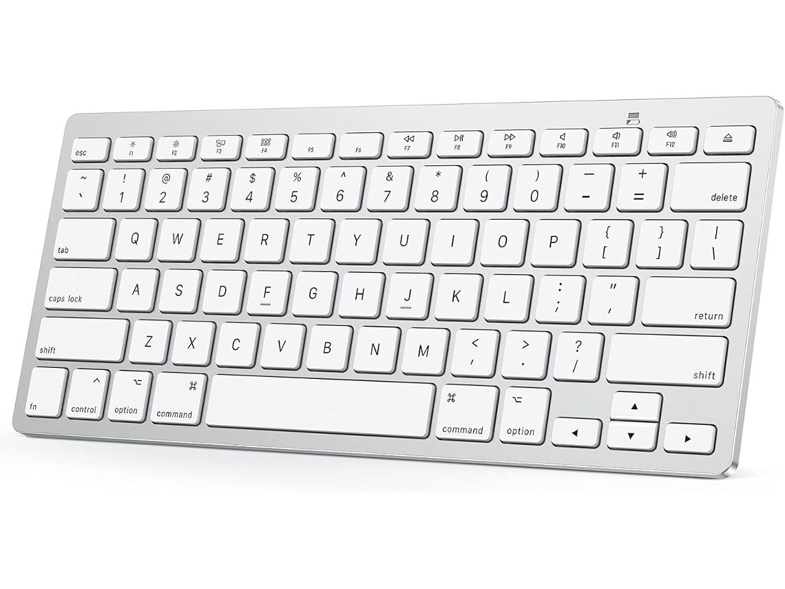 Teclado Bluetooth Para Mac, Compatível Com Teclado Sem Fio Compacto Slowmoose