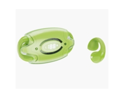 Fones Abertos Bluetooth Verdadeiros Sem Fio JIAPEI com clip orelha, resistente ao suor, carregamento rápido, 24h, verde