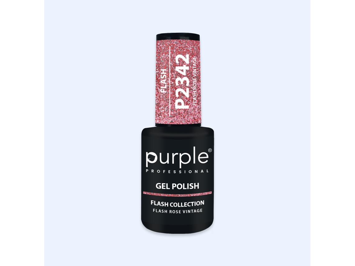 Verniz Gel Purple Flash Rose Vintage P2342