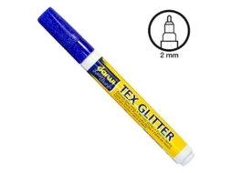 Caneta de pintura para tecido - Azul brilhante - Darwi
