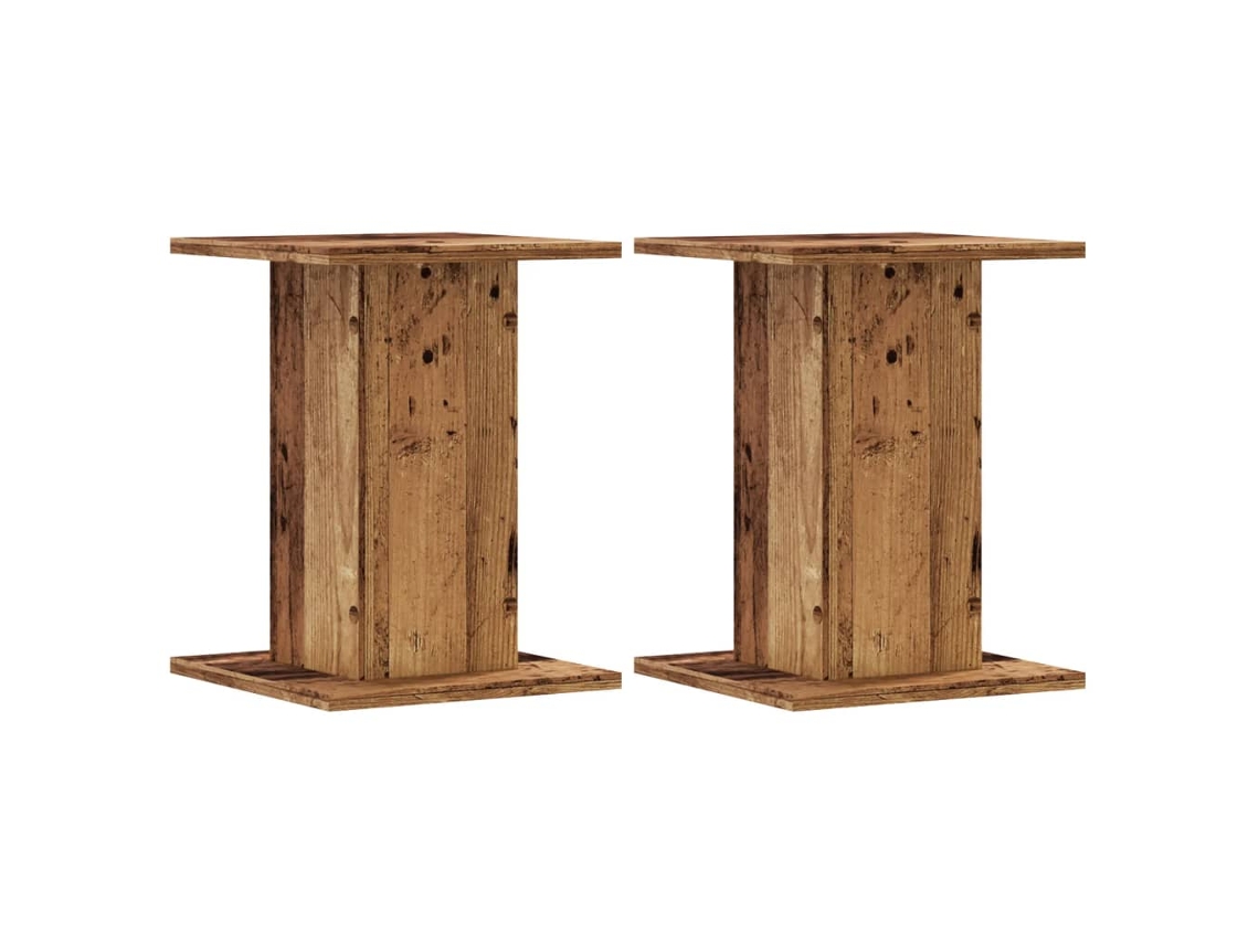 Speaker Stand, Speaker Stands Vidaxl Marrom Madeira Processada (30 X 30 X 40 Cm)