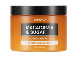Kundal Esfoliante Corporal Macadamia Sugar Pink Grapefruit 200 Ml