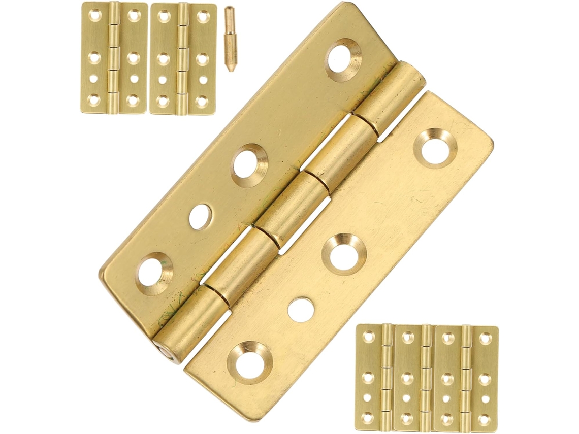 Kichvoe 6 Pequenas De Piano 45x29mm Cobre Para Caixas Madeira E Mini