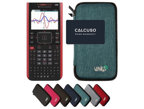 Pacote Básico Turquesa com Calculadora Grafica Ti Nspire Cx Ii-T Cas TEXAS INSTRUMENTS