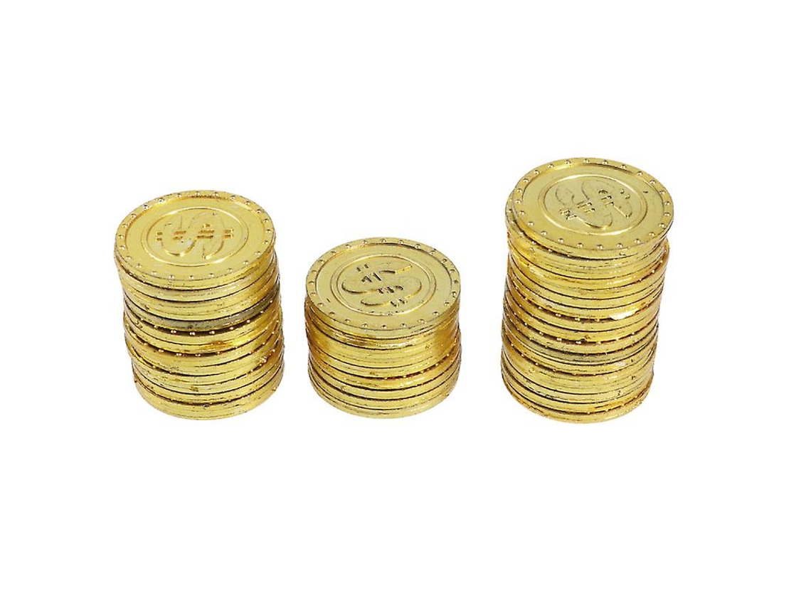 100pcs Brinquedos De Moeda De Ouro Pirata Allinless