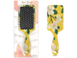 Escova Desembaraçadora Para Cabelos Molhados E Secos, Pente Com Almofada De Ar Amarelo Pêssego Para Mulheres, Homens