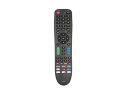 Controle Remoto Universal V-1014s, Compatível Com Vários Dispositivos, Fácil Configuração Para Tv, Dvd, Preto