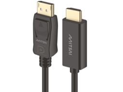 Cabo HDMI MITSAI (Outlet Caixa Aberta - DisplayPort – 1.8m – Preto)