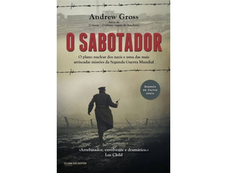 Livro O Sabotador de Andrew Gross (Português)