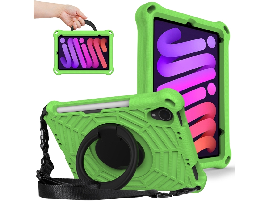 Capa De Silicone Spider King Para Ipad Mini 2024/mini 6 - Protetora Para Tablet