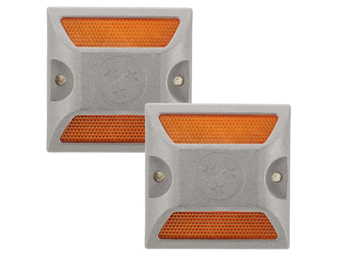 2 Marcadores Refletivos De Pavimento Para Estrada