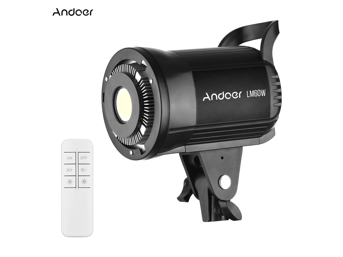 2026 luz Led para Vídeo e Fotografia, Regulável com Montagem Bowens, Luz de Estúdio Profissional