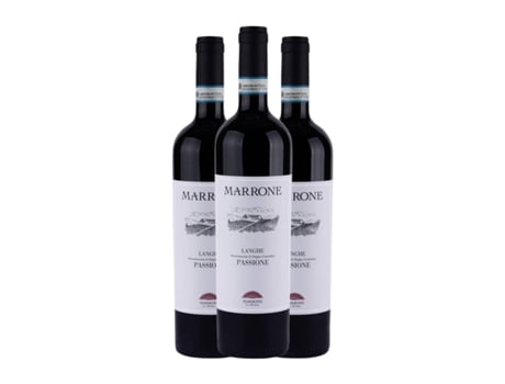 Vinho MARRONE Passione Langhe (0.75 L - 3 Unidades)