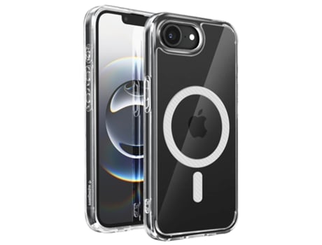 Capa Magsafe Antichoque Robusta Para Iphone 16 Spigen Sgp Acrílico Transparente
