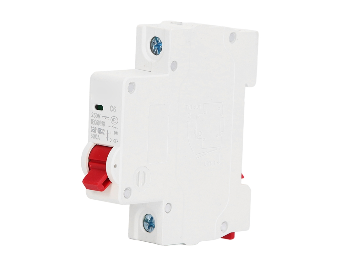 Disjuntor MCb 1p 6a em Rail Din, Proteção | S/MARCA