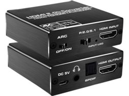 Comutador 4k 2.0, Extrator de Comutador, Divisor Hdr Arc 4x1 com SFUSHOS