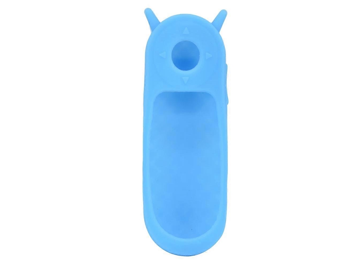 Capa De Silicone Azul Fluorescente Para Controle Remoto Do Google Chromecast 2020, Antiderrapante E Resistente A Quedas.