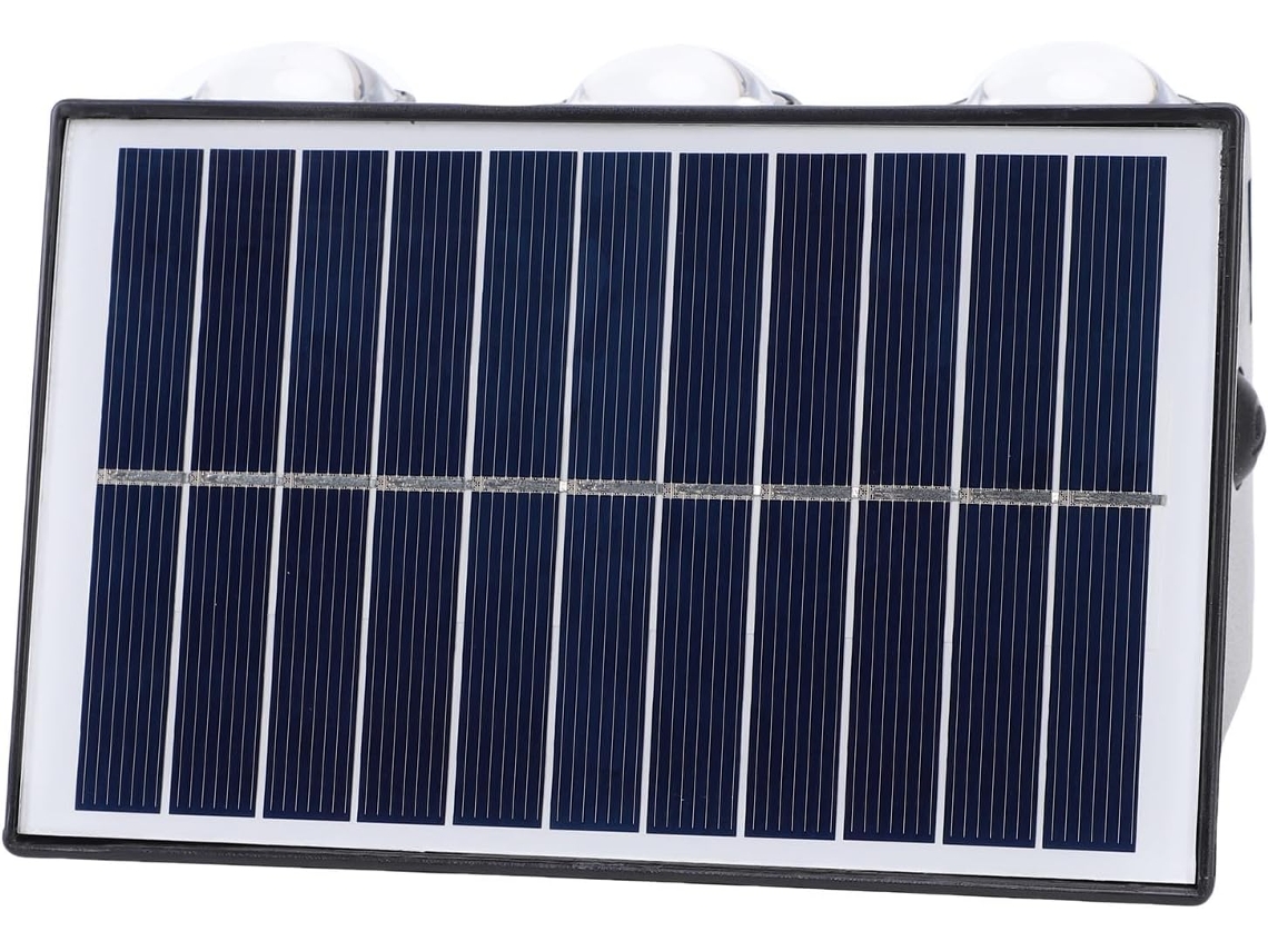 Aplique De Parede Solar Com Iluminação Automática, Funcionamento Ip65