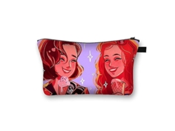 2026 bolsa de Viagem Stranger Things 4 para Toalharia, Maquiagem e Produtos Elétronicos Organizador Portátil para Mulheres e Homens 10x10x15cm
