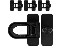 Conjunto De 4 Travas Segurança Multifuncionais Para Armários,