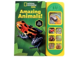 Livro National Geographic Kids Amazing Animals! Sound Book de Phoenix International Publications Incorporated (Inglês)