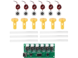 Módulo Umidificador Typec Six Spray Com 6 Bicos E Placa De Controle Atomização Para Distribuição