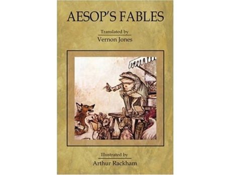 Livro Aesops Fables de Vernon Jones (Inglês)