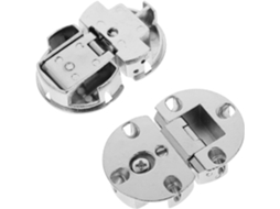 Conjunto De 4 Dobradiças Aba Em Liga Zinco Para Portas Armários E