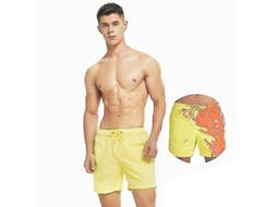 2026 pantalones Cortos de Praia para Homens com Mudança de Cor Secagem Rápida Traje de Banho