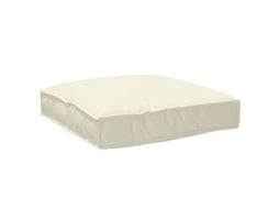 Conjunto 1 Almofada Moderna Vidaxl Creme Oxford (80 X 80 X 12 Cm)