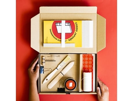 Kit de Encadernação Japonês Zig Zag FÁBRICA DE TEXTURAS