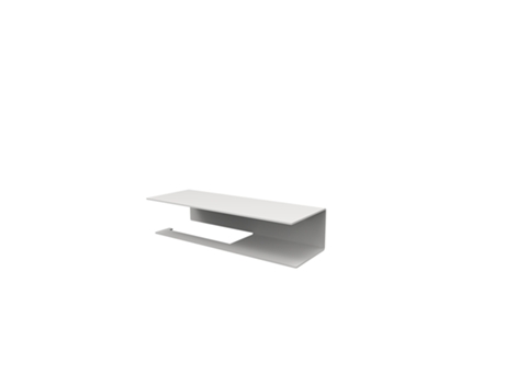 Suporte de Papel Higiénico Berno M Branco Esquerda FINK 23x5x9 cm