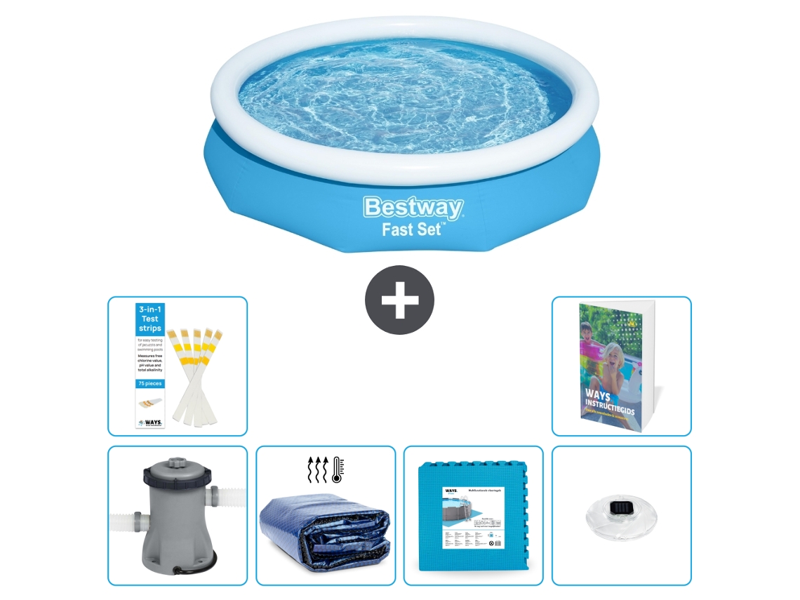 Bestway Piscina Bestway Fast Set Redonda - 305x66 Cm - 7-peças S326