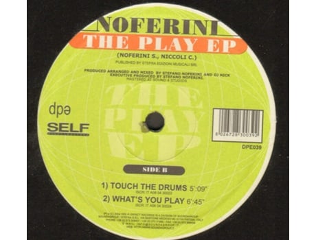 Vinil The Play Ep Dee-p-erfect