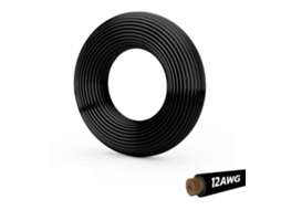 Cabo Preto 12 Awg - 5m