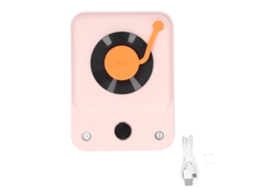 Umidificador de Ar com Duas Pulverizações Luz Noturna Usb Carregamento Inteligente Digital Rosa | S/MARCA