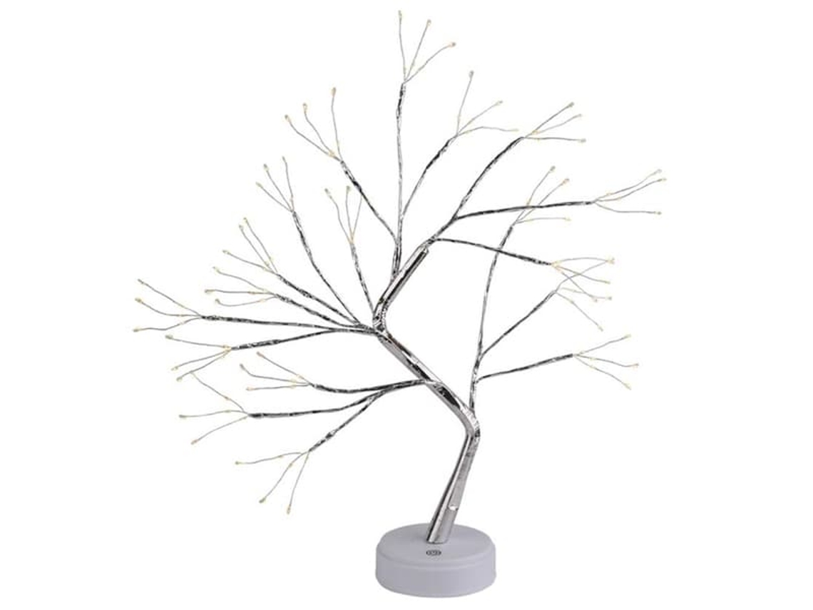 Árvore Bonsai com Iluminação Led Branco Quente, 108 Lâmpadas Led para Decoração de Casa, com Controle Remoto BRILVIBERA