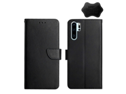 Capa De Celular Flip Horizontal De Couro À Prova De Impressões Digitais Para Huawei P30 Pro